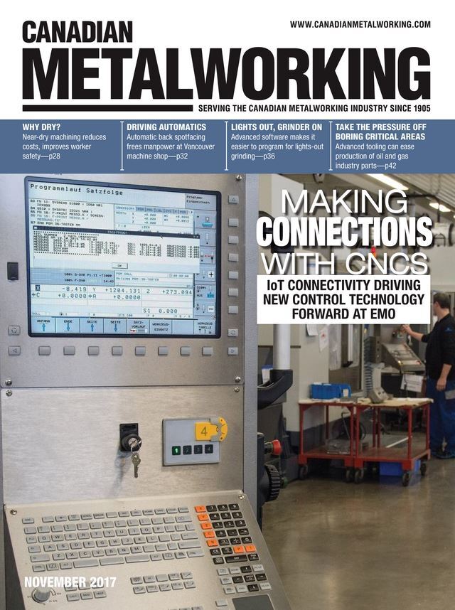 "Canadian Metalworking" - Flyer, with computer