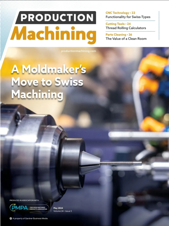 Heule's SOLO-L Featured In Production Machining's June 2024 Issue